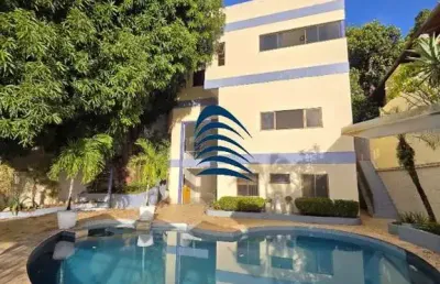 Casa à venda ? condomínio quintas do candeal - horto florestal | 583m² construídos | 636m² de terreno | 4 suítes + gabinete + espaço multiuso no subsolo com piscina e área pra eventos | nascente