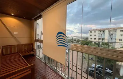 Excelente apartamento em buraquinho, 57 m², 2/4,  nascente, vista livre, reformado, porcelanato, teto com rebaixamento em gesso e projeto de iluminação em led,