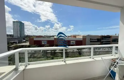Apartamento mondial - porteira fechada  (astron suítes mondial)  45m² mobiliado e decorado