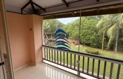 Excelente apartamento tipo village no marina riverside em lauro de freitas