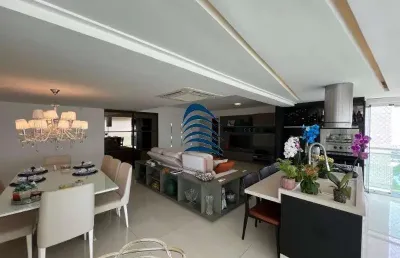 Apto 3 suítes com sala ampliada 4 vagas soltas no art residence em patamares finamente decorado!