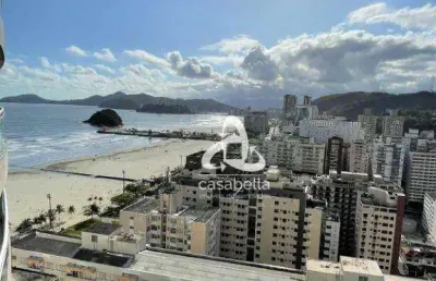 Apartamento com 1 dormitório para alugar, 53 m² por r$ 5.800,02/mês - pompéia - santos/sp