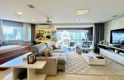 Apartamento com 3 dormitórios à venda, 200 m² por r$ 2.990.000,00 - ponta da praia - santos/sp