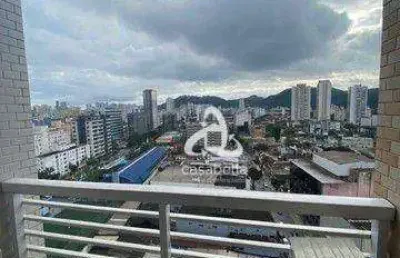 Sala à venda, 42 m² por r$ 497.000,00 - vila belmiro - santos/sp