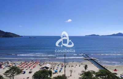 Apartamento com 2 dormitórios para alugar, 110 m² por r$ 6.305,00/mês - ponta da praia - santos/sp