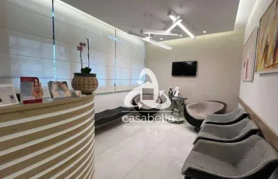 Sala à venda, 104 m² por r$ 750.000,00 - vila matias - santos/sp
