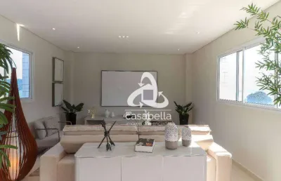 Cobertura com 4 dormitórios à venda, 263 m² por r$ 3.400.000,00 - josé menino - santos/sp