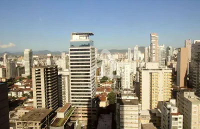 Apartamento com 2 dormitórios para alugar, 86 m² por r$ 7.002,00/mês - gonzaga - santos/sp