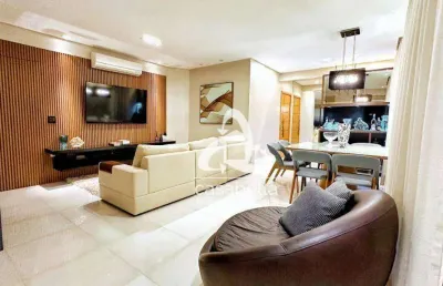 Apartamento com 3 dormitórios à venda, 140 m² por r$ 1.400.000,00 - pompéia - santos/sp