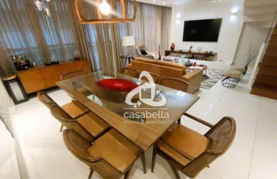 Apartamento com 4 dormitórios à venda, 180 m² por r$ 1.750.000,00 - gonzaga - santos/sp