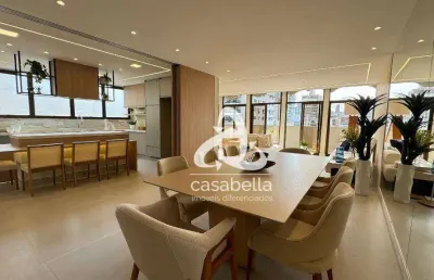 Apartamento com 3 dormitórios à venda, 270 m² por r$ 3.050.000,00 - boqueirão - santos/sp