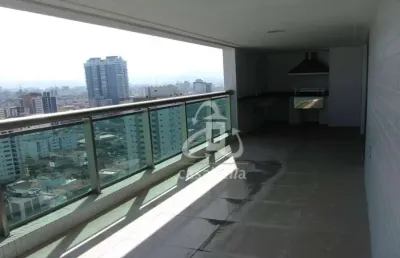 Apartamento com 4 dormitórios à venda, 487 m² por r$ 10.000.000,00 - ponta da praia - santos/sp