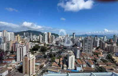 Cobertura com 3 dormitórios à venda, 189 m² por r$ 2.390.000,00 - ponta da praia - santos/sp