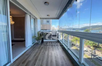 Apartamento com 4 dormitórios para alugar, 196 m² por r$ 15.002,00/mês - aparecida - santos/sp