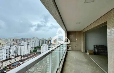 Apartamento com 3 dormitórios à venda, 136 m² por r$ 1.900.000,00 - boqueirão - santos/sp