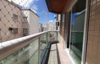 Apartamento com 3 dormitórios, 101 m² - venda por r$ 1.490.000,00 ou aluguel por r$ 6.900,00/mês - embaré - santos/sp