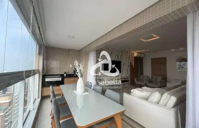 Apartamento com 3 dormitórios à venda, 136 m² por r$ 2.350.000,00 - boqueirão - santos/sp