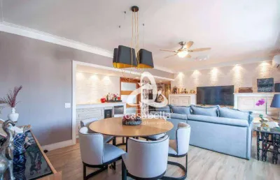 Apartamento com 3 dormitórios à venda, 130 m² por r$ 1.290.000,00 - gonzaga - santos/sp