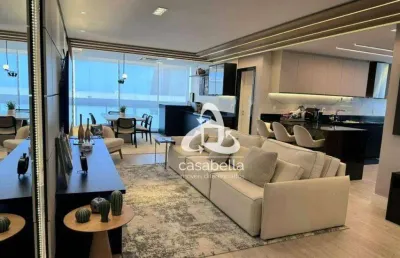 Apartamento com 1 dormitório à venda, 91 m² por r$ 2.650.000,00 - aparecida - santos/sp