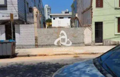 Terreno, 168 m² - venda por r$ 750.000,00 ou aluguel por r$ 5.450,00/mês - gonzaga - santos/sp