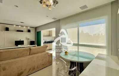Apartamento com 2 dormitórios à venda, 98 m² por r$ 1.200.000,00 - gonzaga - santos/sp