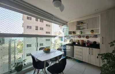 Apartamento com 2 dormitórios à venda, 70 m² por r$ 750.000,00 - josé menino - santos/sp