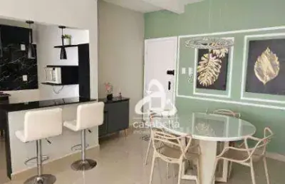 Apartamento com 2 dormitórios para alugar, 86 m² por r$ 5.500,00/mês - boqueirão - santos/sp
