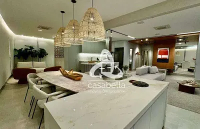 Apartamento com 3 dormitórios à venda, 148 m² por r$ 1.950.000,00 - boqueirão - santos/sp