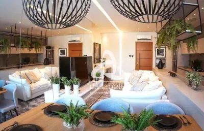 Apartamento com 2 dormitórios à venda, 72 m² por r$ 720.000,00 - encruzilhada - santos/sp
