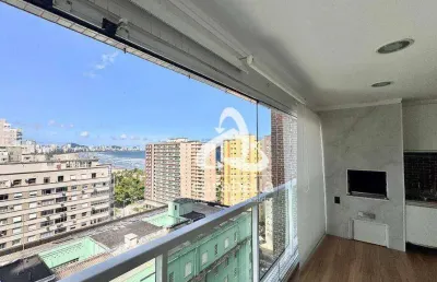 Apartamento com 3 dormitórios, 102 m² - venda por r$ 1.495.000,00 ou aluguel por r$ 8.000,00/mês - josé menino - santos/sp