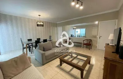 Apartamento com 3 dormitórios para alugar, 143 m² por r$ 9.500,00/mês - embaré - santos/sp
