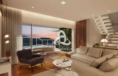 Cobertura com 3 dormitórios à venda, 214 m² por r$ 4.990.000,00 - ponta da praia - santos/sp