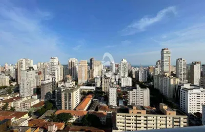 Apartamento com 2 dormitórios para alugar, 65 m² por r$ 6.900,00/mês - boqueirão - santos/sp