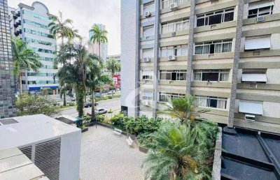Apartamento com 2 dormitórios à venda, 110 m² por r$ 480.000,00 - gonzaga - santos/sp