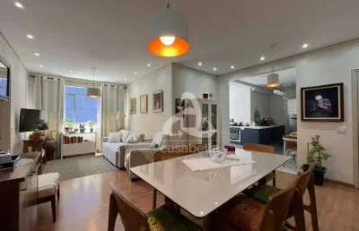 Apartamento com 3 dormitórios à venda, 113 m² por r$ 1.100.000,00 - gonzaga - santos/sp