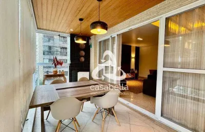 Apartamento com 4 dormitórios à venda, 244 m² por r$ 2.450.000,00 - gonzaga - santos/sp