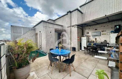 Apartamento com 3 dormitórios à venda, 142 m² por r$ 875.000,00 - embaré - santos/sp