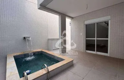 Casa com 3 dormitórios à venda, 160 m² por r$ 1.400.000,00 - embaré - santos/sp