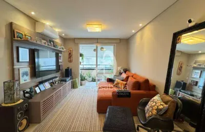 Apartamento com 2 dormitórios à venda, 83 m² por r$ 990.000,00 - embaré - santos/sp