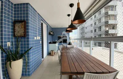Apartamento com 3 dormitórios à venda, 129 m² por r$ 1.650.000,00 - aparecida - santos/sp