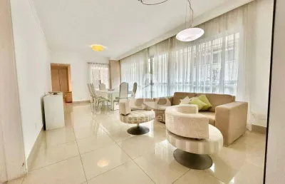 Apartamento com 3 dormitórios para alugar, 217 m² por r$ 7.502,00/mês - ponta da praia - santos/sp