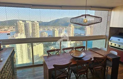 Apartamento com 2 dormitórios à venda, 135 m² por r$ 2.850.000,00 - ponta da praia - santos/sp