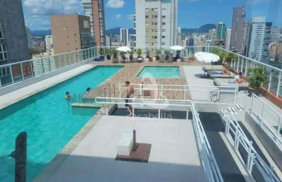 Apartamento com 2 dormitórios à venda, 121 m² por r$ 1.820.000,00 - gonzaga - santos/sp