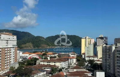 Cobertura com 3 dormitórios à venda, 202 m² por r$ 1.790.000,00 - ponta da praia - santos/sp