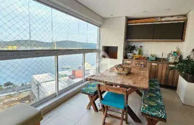 Apartamento com 3 dormitórios à venda, 132 m² por r$ 1.680.000,00 - ponta da praia - santos/sp