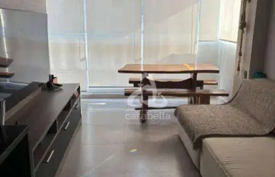 Apartamento com 1 dormitório para alugar, 60 m² por r$ 6.002,00/mês - ponta da praia - santos/sp
