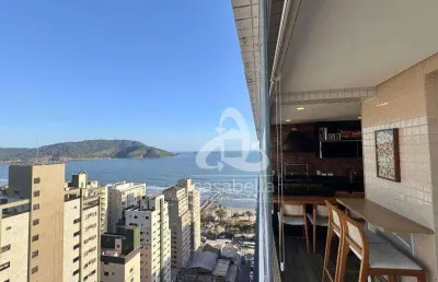 Apartamento com 3 dormitórios para alugar, 125 m² por r$ 12.002,00/mês - embaré - santos/sp