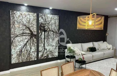 Apartamento com 3 dormitórios à venda, 147 m² por r$ 1.000.000,00 - gonzaga - santos/sp