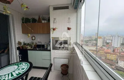 Apartamento com 3 dormitórios, 83 m² - venda por r$ 1.330.000,00 ou aluguel por r$ 6.500,00/mês - boqueirão - santos/sp
