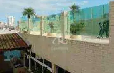 Cobertura com 3 dormitórios à venda, 300 m² por r$ 5.800.000,00 - aparecida - santos/sp